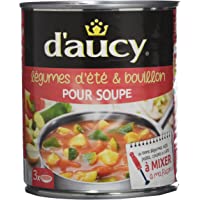 Los mejores  - daucy Légumes dÉté-Bouillon pour Soupe 800 g